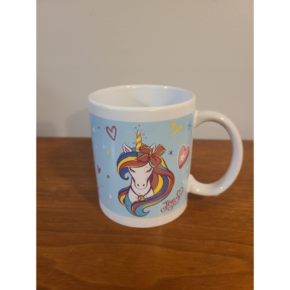 Coffee Mug Cup Jo Jo Siwa Super Star Unicorn Rainbow Equality Heart